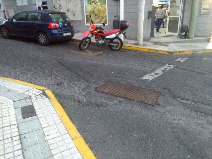 Imagen de la calle Diamantes, en el sector de Punto Fielato (Foto TA).